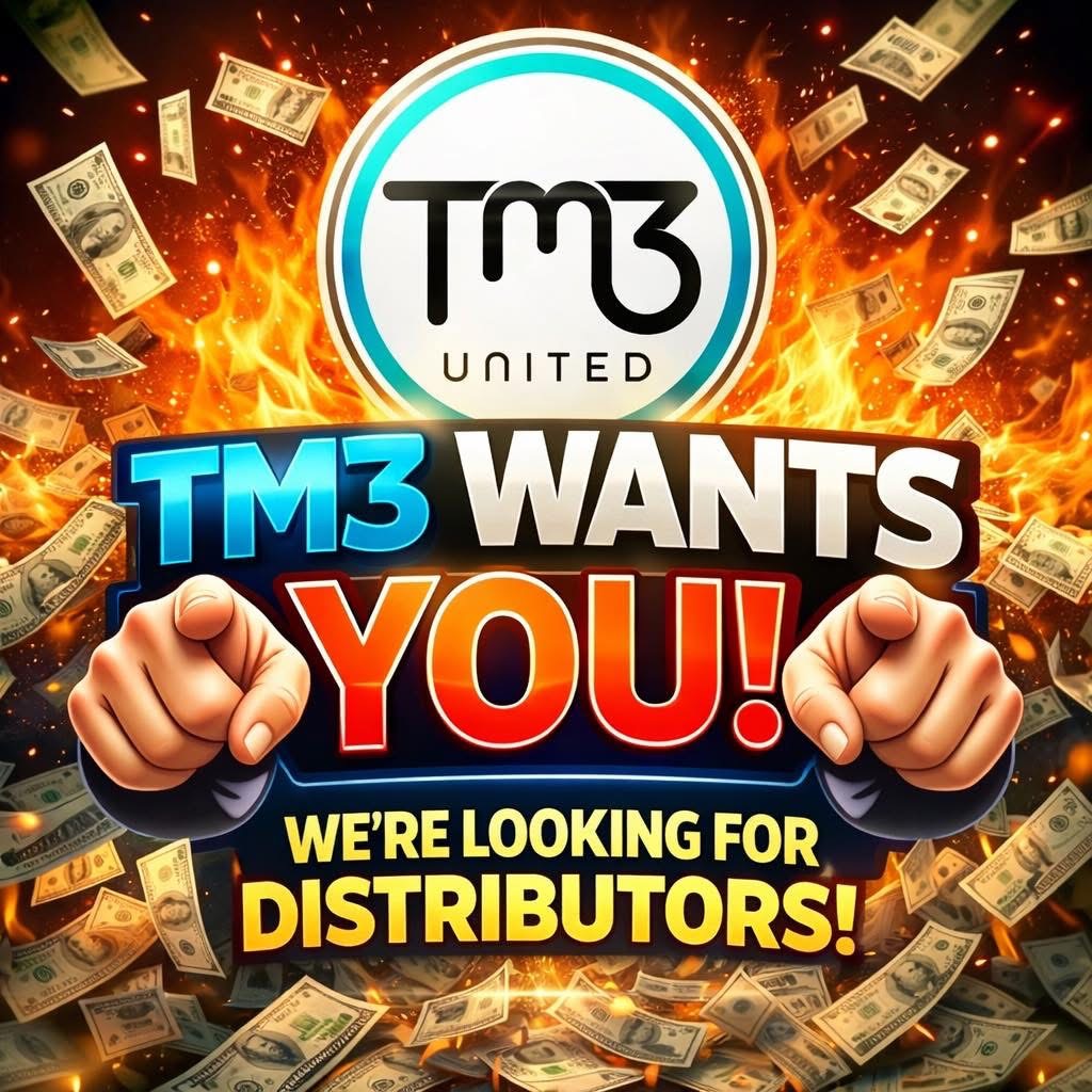 TM3 United wants you—we're looking for distributors